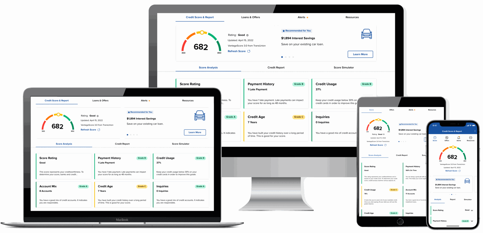 SavvyMoney Credit Score